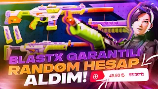 BLASTX GARANTİLİ RANDOM HESAP ALDIM VE DERECELİ GİRDİM! Valorant