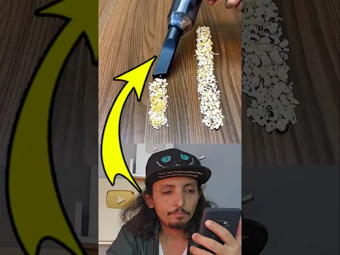تجربة أصغر مكنسة تشفط كل شئ تماما 😲✅️