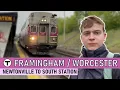 We took an MBTA train from the WORST STATION