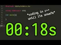 Coding In C Until My Program Is Unsafe