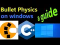 Run Bullet Physics Demos and Tests on Windows Bullet3 Collision Game Dev C