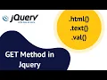 jQuery Get Method in Hindi jQuery Tutorial - 9 jQuery Get Method