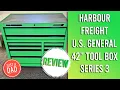Harbour Freight U S General 42 Tool Box Series 3 Review