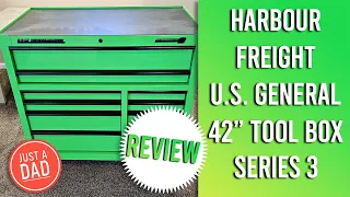 Harbour Freight U S General 42 Tool Box Series 3 Review