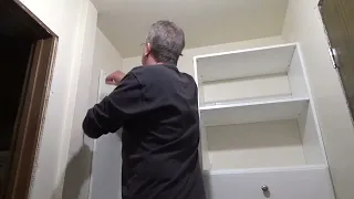 Installing an Easy Track Closet Organizer - Custom Closet Organizer
