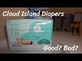 Cloud Island Diaper Review - Affordable Hypoallergenic Diapers