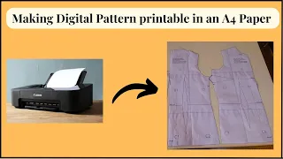 Making a Digital Pattern Printable in A4 paper in Illustrator Printing patterns in a home printer