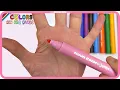 Heart Coloring Page Learn Colors for Children Akn Kids House