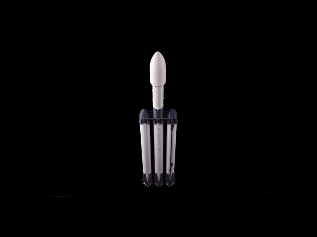 SpaceX Falcon heavy video thumbnail