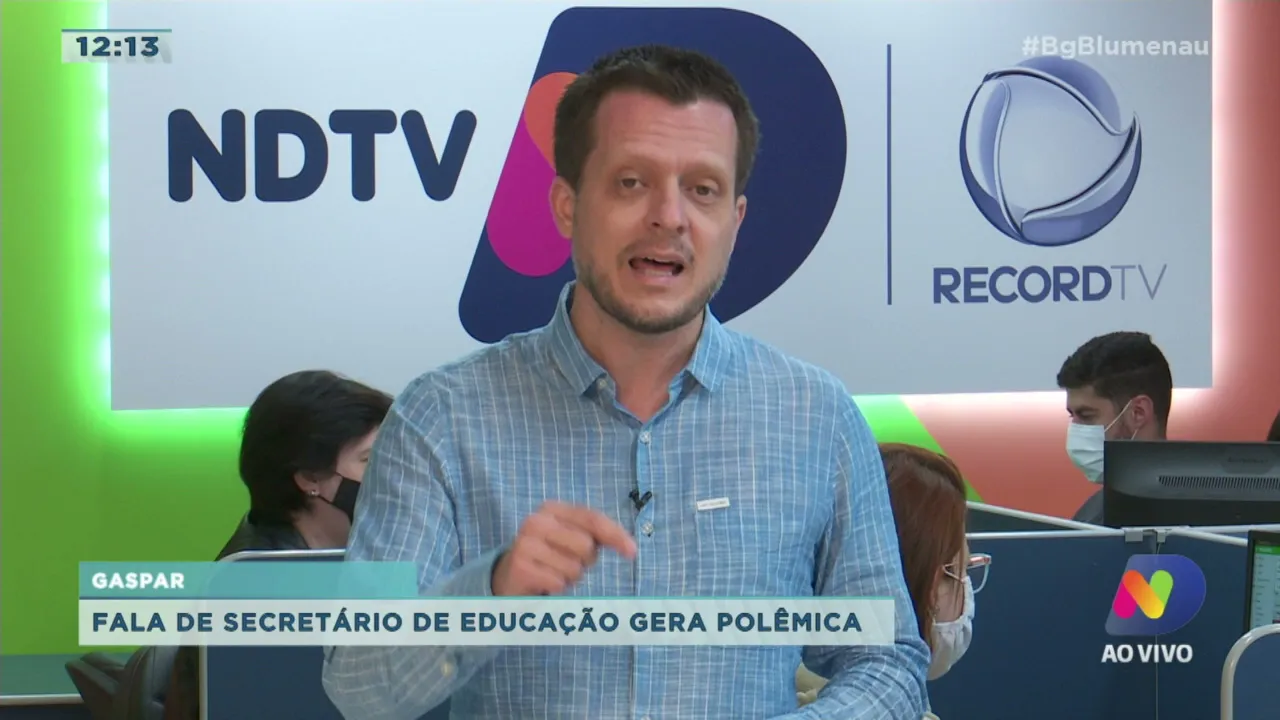 Fala do Secretário de Educação de Gaspar gera polêmica e revolta professores