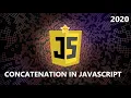 Concatenation in JavaScript