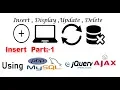 CRUD 1 Insert Data Using Ajax jQuery PHP MySQL Bootstrap