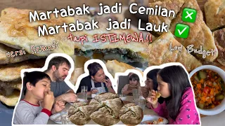 DARI BAHAN SEMBAKO DISKONAN DISULAP JADI MARTABAK TELOR FULL DAGING, PUAS JIWA RAGA sampe BEGAH‼️