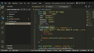 Build a Node js Express CRUD REST API Using PostgreSQL Database in Browser Using Javascript
