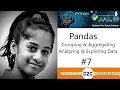 Grouping aggregating analyzing and exploring the data - Pandas python tutorial by Likhitha