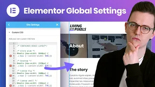 Easily Manage your Container Width from here in Elementor Pro