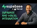 How to Connect Supabase to Vercel Step-by-Step