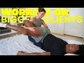 How I Work With Bigger Clients for Deep Stretch Twists Mobility