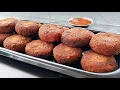 വെജിറ്റബിൾ കട്‌ലറ്റ്/Veg Cutlet Recipe/How To Make Perfect Crispy Vegetable Cutlet