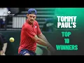 TERRIFIC Tommy Paul Top 10 Winners v Zsomibor Piros Qualifiers 1st Round