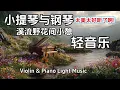 Download Lagu 小提琴与钢琴轻音乐，一 听就会陶醉的旋律，只要静静地聆听，就能感受到一种安宁与纯粹/ 山坡溪畔的和声 | Harmony by the Stream – Violin \u0026 Piano melody
