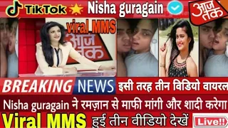 tiktok star nisha guarugan mms viral video reality nisha guarugan full viral video download