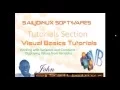 Visual Basic Beginer Tutorial 20 Variables and Constants Displaying Values
