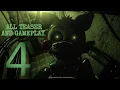 ALL FNaC 4 Teaser Gameplay