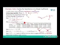 BSD4643 Econometrics-Chapter 3 subtopic 3 3-Hypothesis Testing in Multiple Linear Regression-Part2