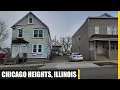 A DYING Decaying Dangerous Declining Italian Mob Town Chicago Heights Illinois