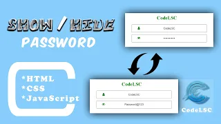 Password Toggle with With Source Code