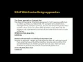 SOAP Web Services Lesson 25 What is Top Down Bottom Up Approaches to develop SOAP Web Services