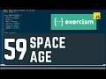 exercism io 59 space age - javascript