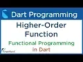 Dart Higher-Order Functions and Lambda Expression Tutorial Functional Programming in Dart 2