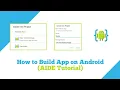 How to Build App on Android AIDE Tutorial