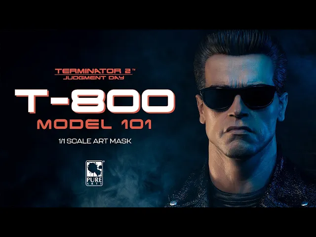 The PureArts Terminator 2 T-800 Model 101 Art Mask Exclusive Edition Trailer Video!