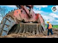 Extreme Dangerous Monster Stump Removal Excavator | Amazing Fastest Wood Chipper Machines #25