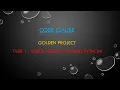codeclause Internship Golden project Task 1 Voice assistant using python