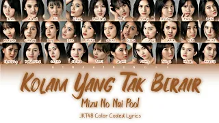 Download JKT48 - Kolam Yang Tak Berair (Mizu No Nai Pool) 31 Member Ver. | Color Coded Lyrics [IDN_ENG] MP3