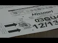 Missouri temporary plates