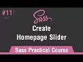 Sass Practical Course in Arabic - Create Slider Section