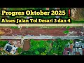 Lagu Progres Pembangunan Jalan Bomang! Akses Jalan Tol Desari 3 dan 4