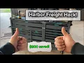 Harbor Freight Toolbox hack to save 800 72 toolbox alternative