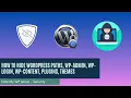 How to hide Hide WordPress paths wp-admin wp-login wp-content plugins themes