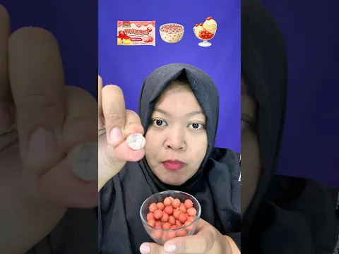 Berbagai cara makan biskuit pink ritzuki#shorts