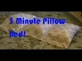 DIY 5 Minute Pillow Bed