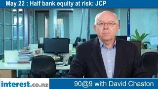 90 seconds 9am Half bank equity at risk - JCP