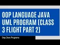 Flight Class Tutorial Part 2 - Uml Flight Time Passenger based Program