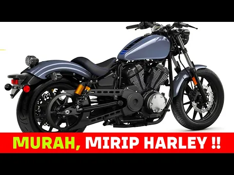 Download MP3 Yamaha bolt 2022 Gaya Cruiser Mirip dengan Motor Harley Davidson, otomotif