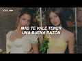 Yami Safdie, Emilia - + Te Vale (Letra)